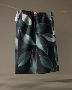 GEOMETRY Modern Organic Tea Towel