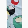 GEOMETRY Modern Poppy Bar Towel