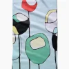 GEOMETRY Modern Poppy Tea Towel