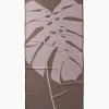 GEOMETRY Monstera Leaf Beach Towel