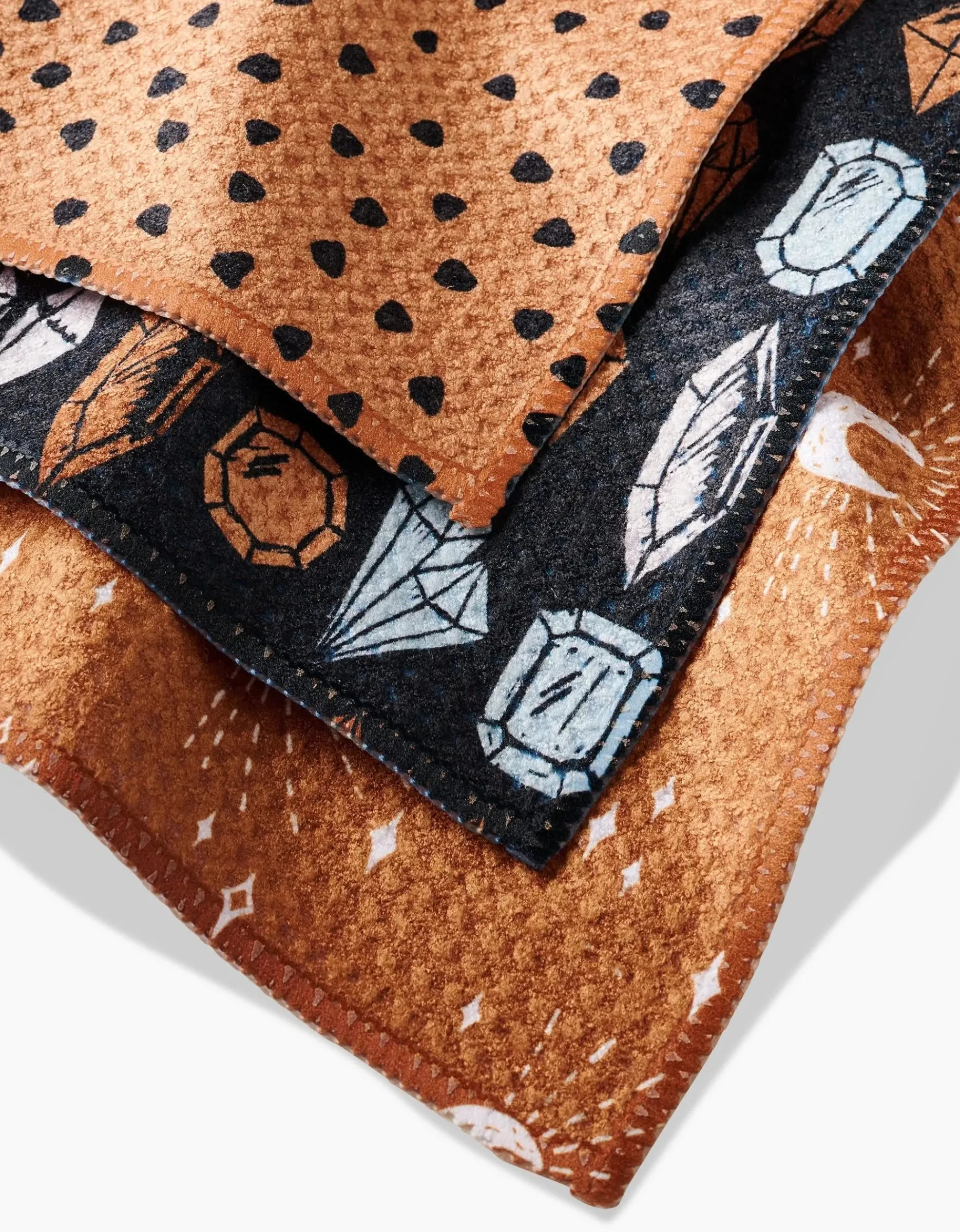 GEOMETRY Moon Craft Dishcloth Set