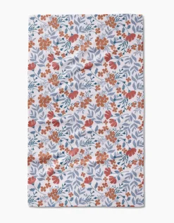 GEOMETRY Morning Blooms Tea Towel