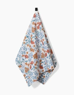 GEOMETRY Morning Blooms Tea Towel