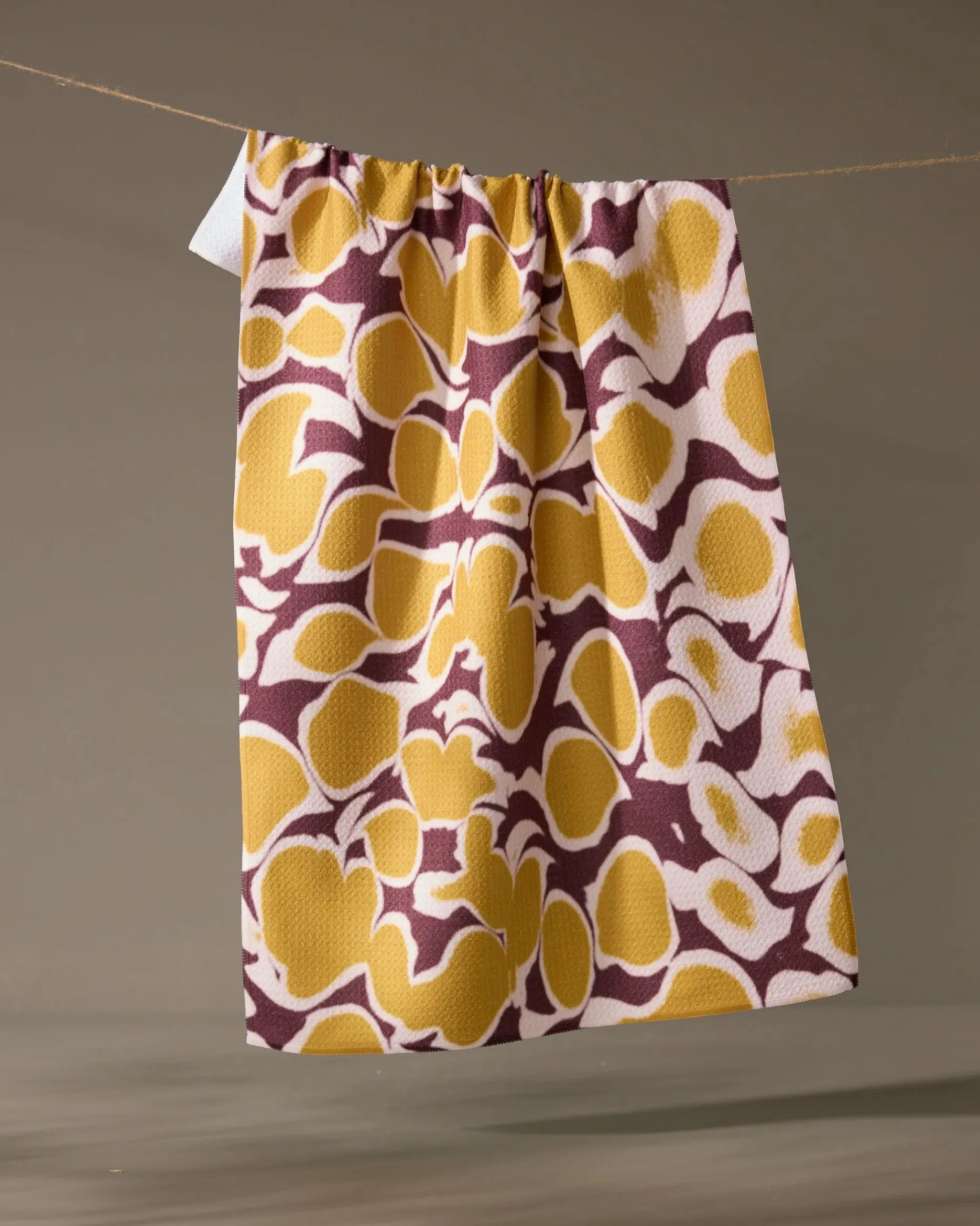 GEOMETRY Mottled Tea Towel