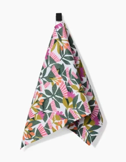 GEOMETRY Moxie Mauve Bar Towel
