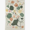 GEOMETRY Nasturtiums Tea Towel