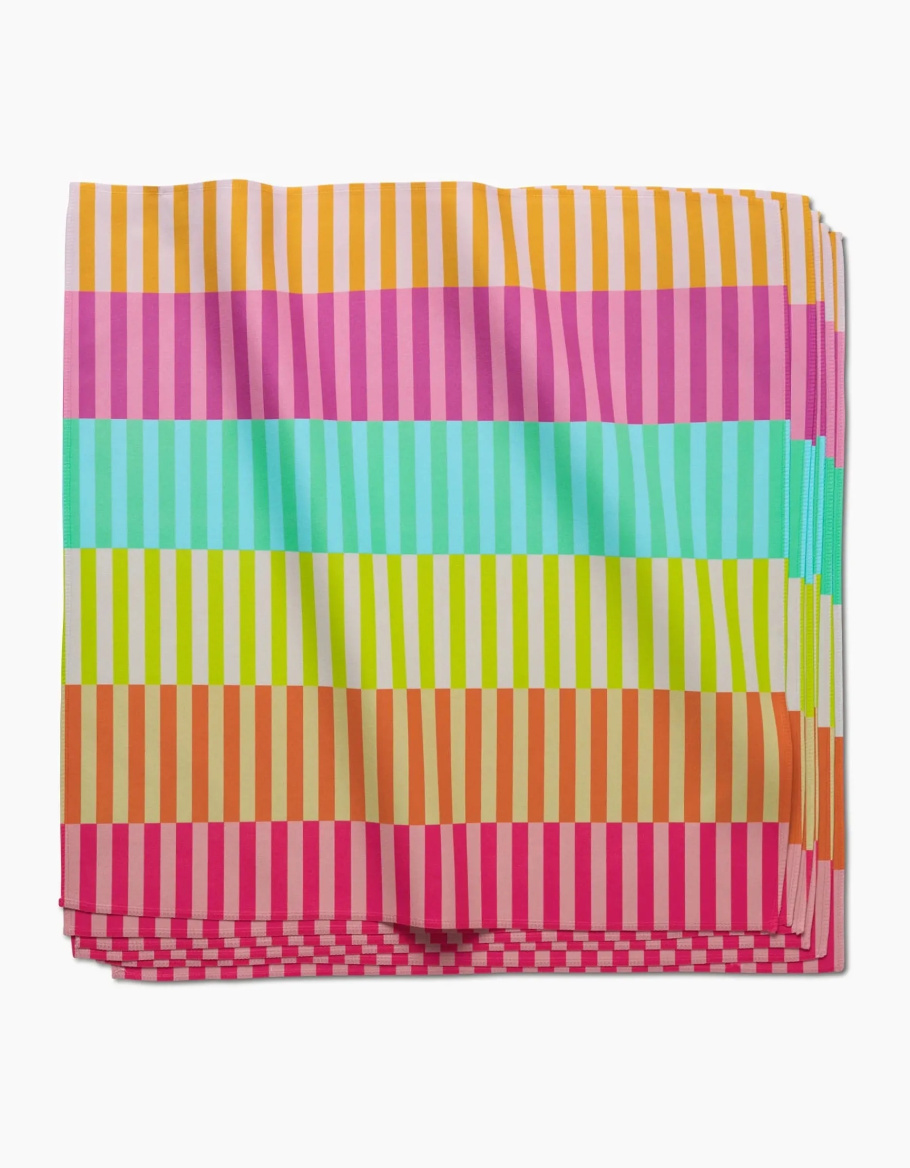 GEOMETRY Neon Nights Dinner Napkin Set