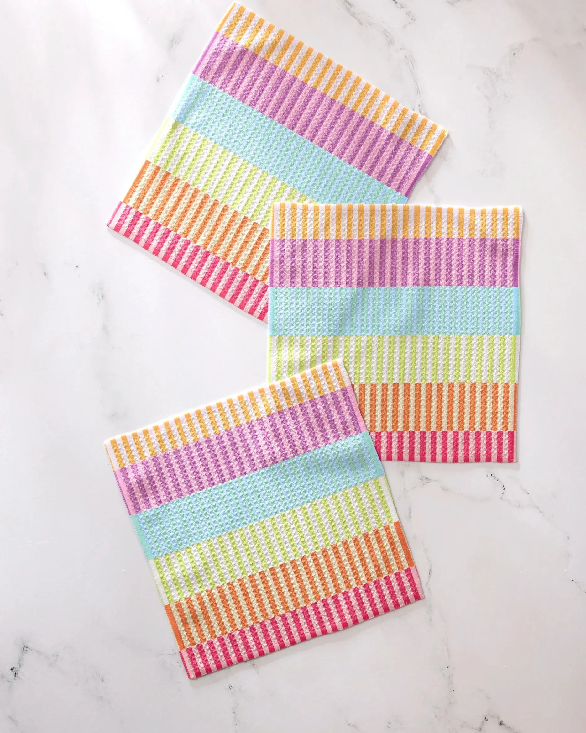 GEOMETRY Neon Nights Dishcloth Set