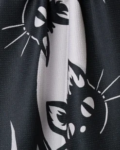 GEOMETRY Night Zoomies Tea Towel