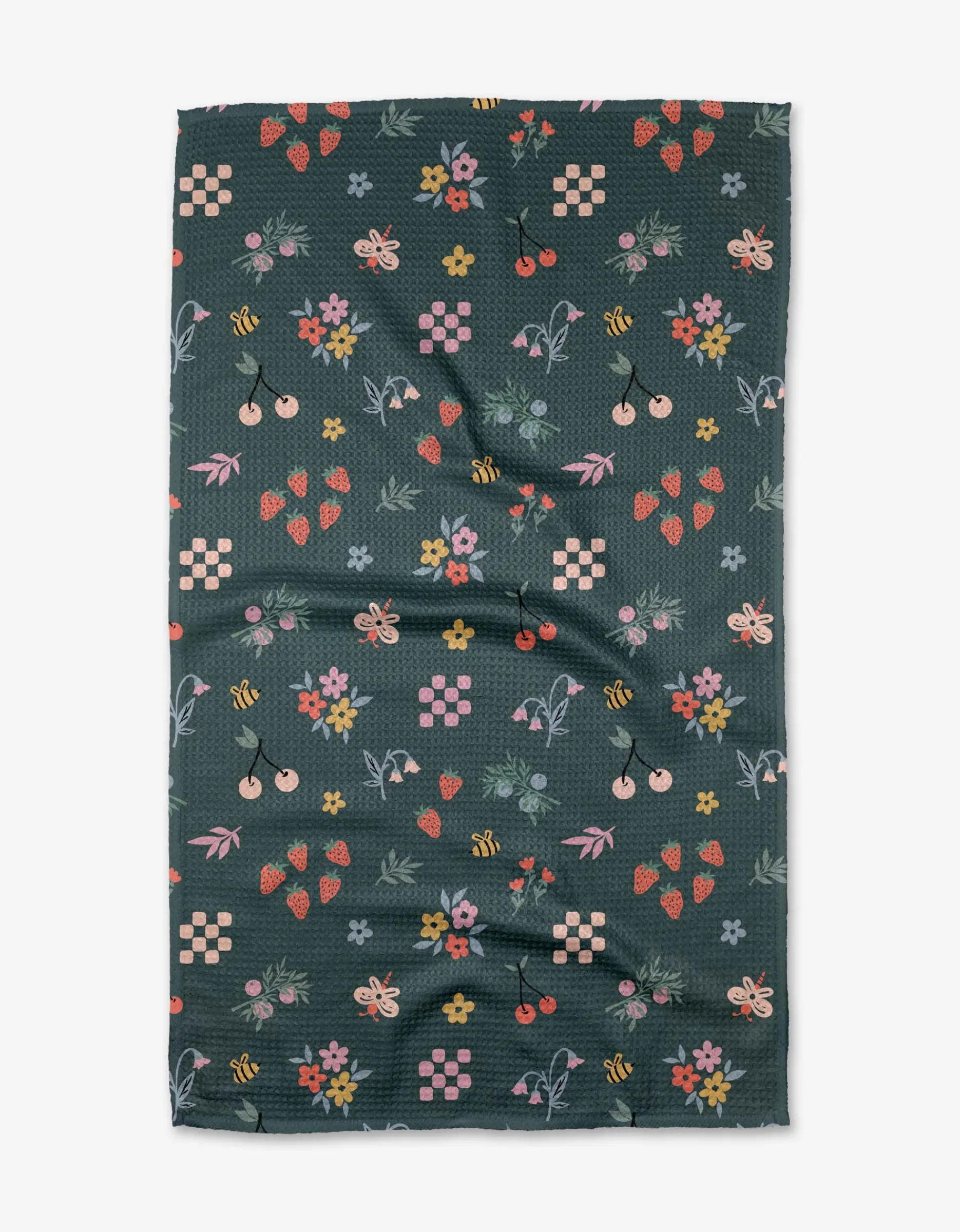 GEOMETRY North Meadow Tea Towel