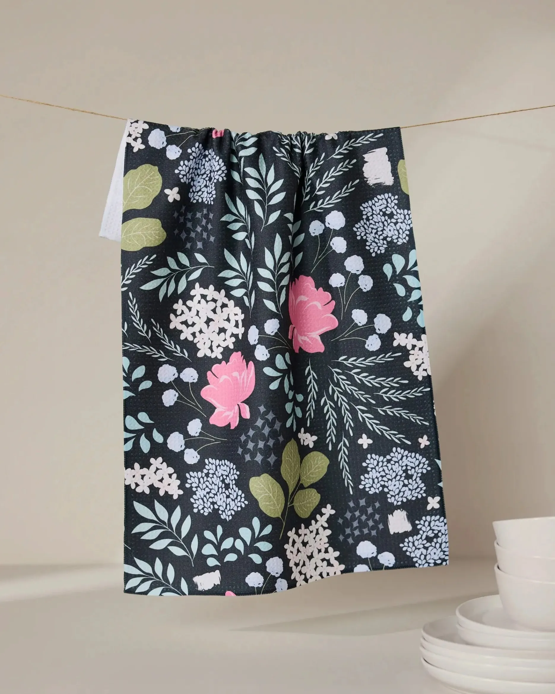 GEOMETRY Not Forgotten Tea Towel