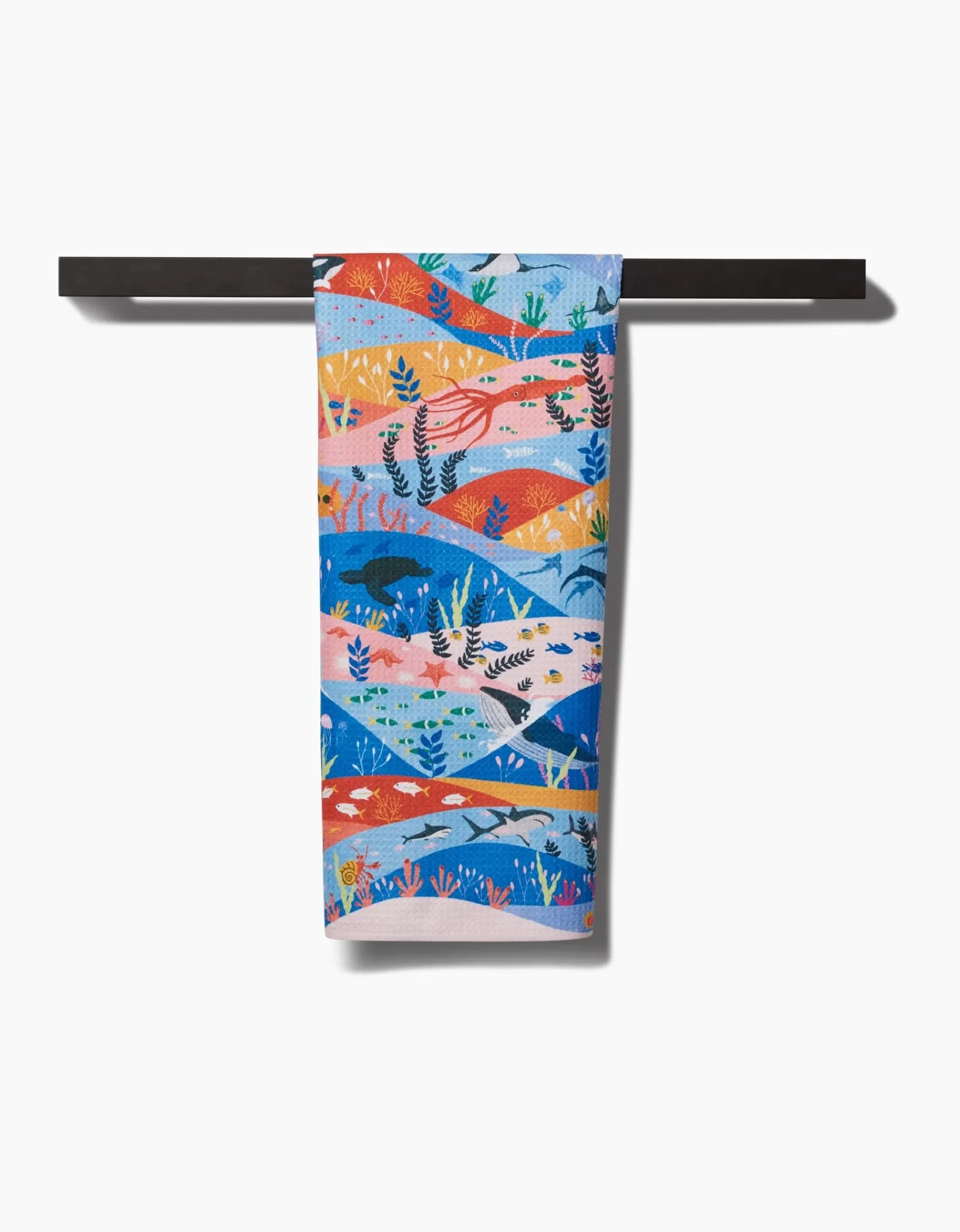 GEOMETRY Oceans Tea Towel