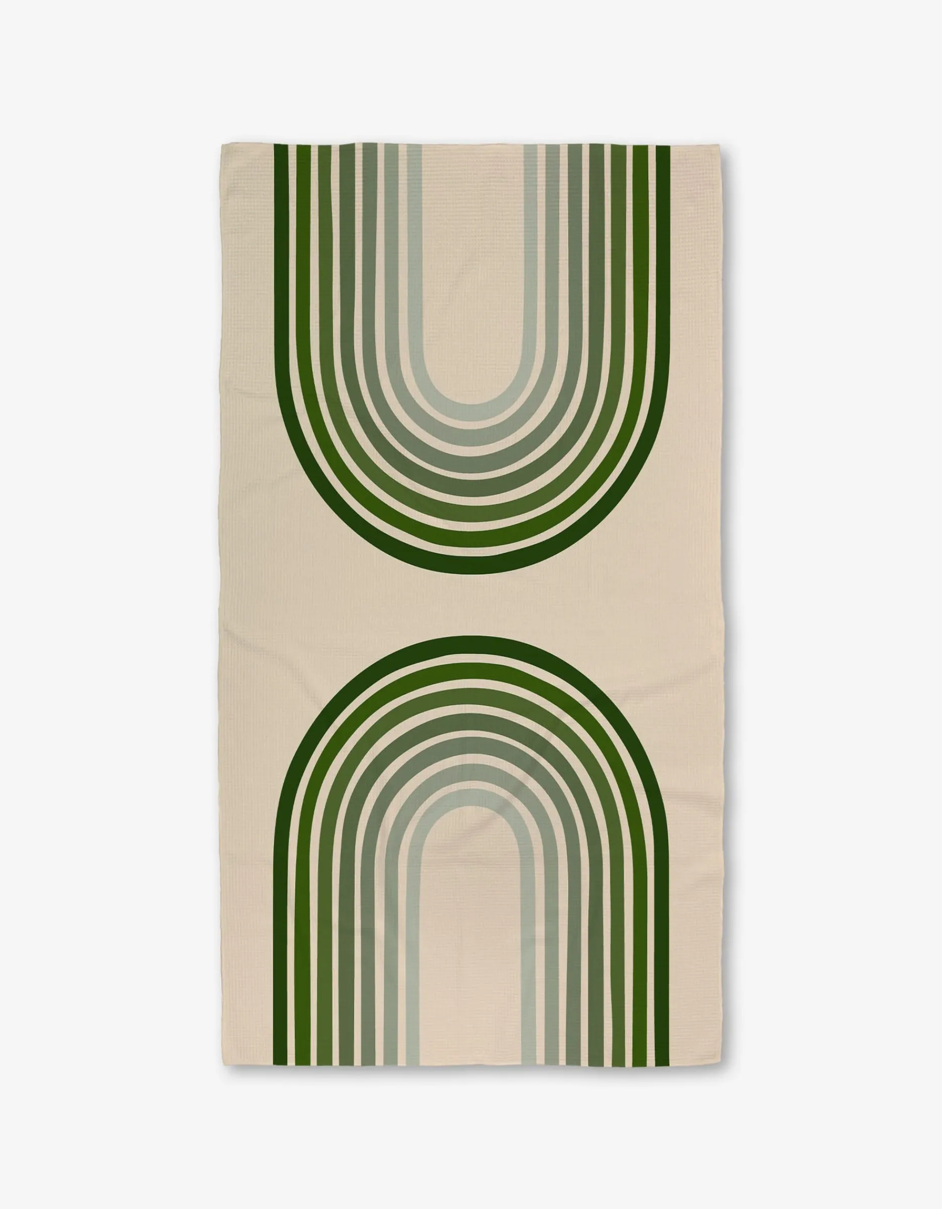 GEOMETRY Olive Arches Luxe Bath Towel