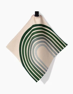 GEOMETRY Olive Arches Luxe Washcloth Set