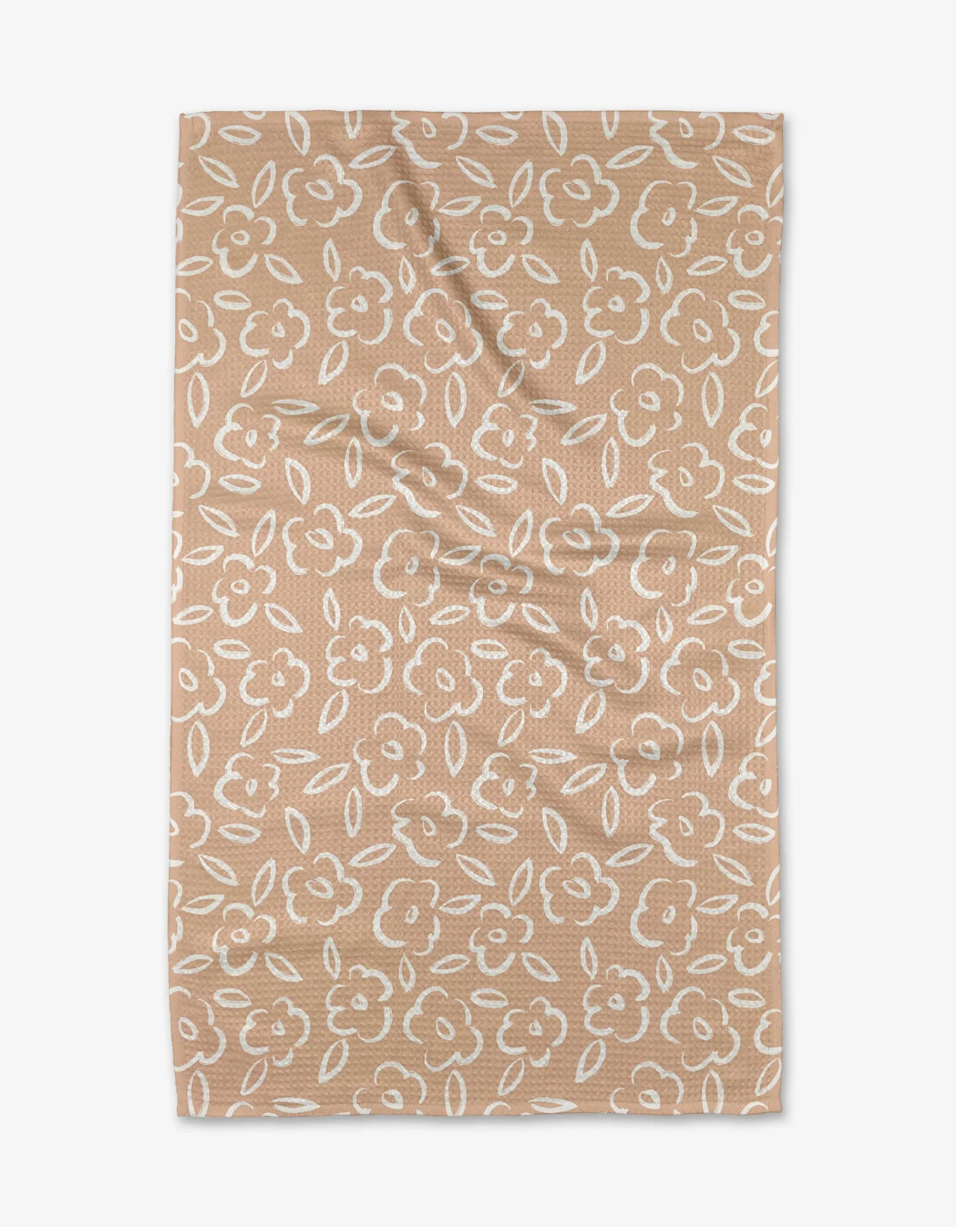 GEOMETRY Painted Bloom Tea Towel