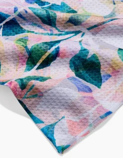 GEOMETRY Painted Foliage Bar Towel