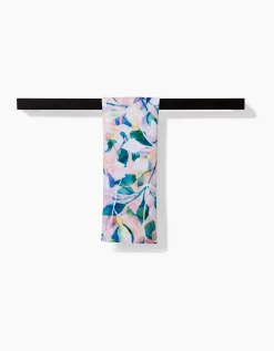 GEOMETRY Painted Foliage Bar Towel