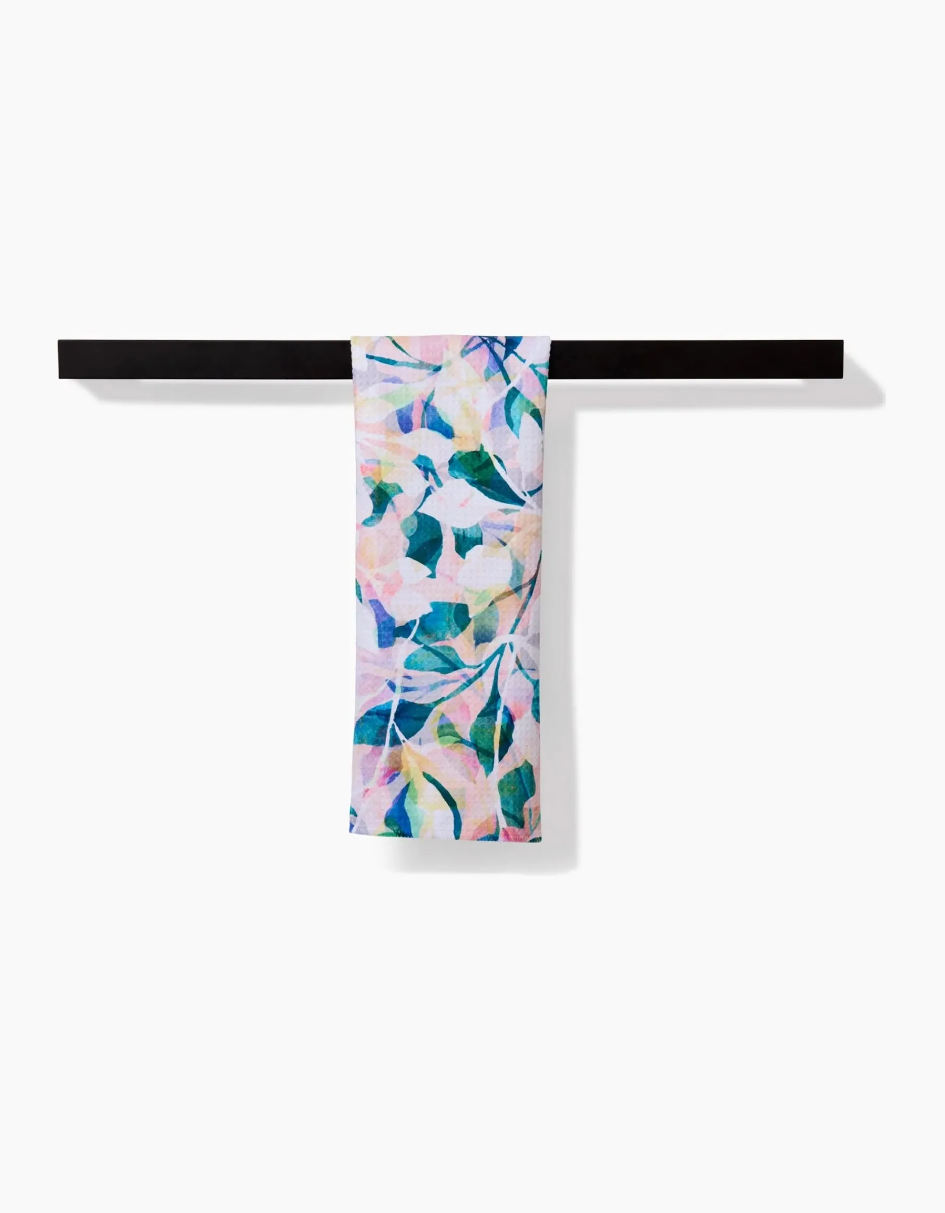GEOMETRY Painted Foliage Bar Towel