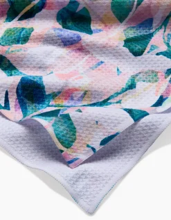 GEOMETRY Painted Foliage Tea Towel