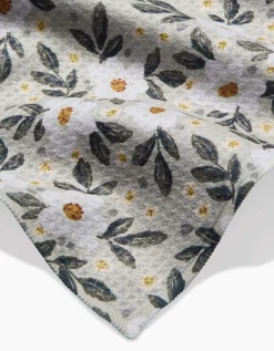 GEOMETRY Painted Spring Flowers Bar Towel