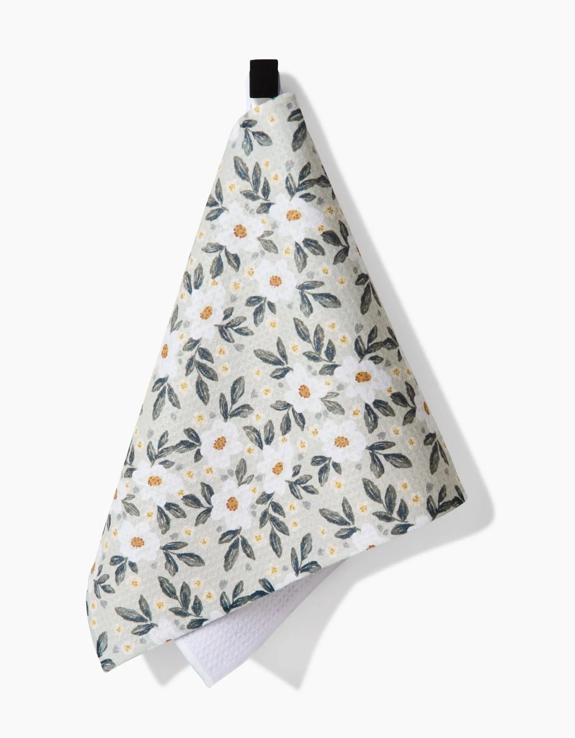 GEOMETRY Painted Spring Flowers Bar Towel