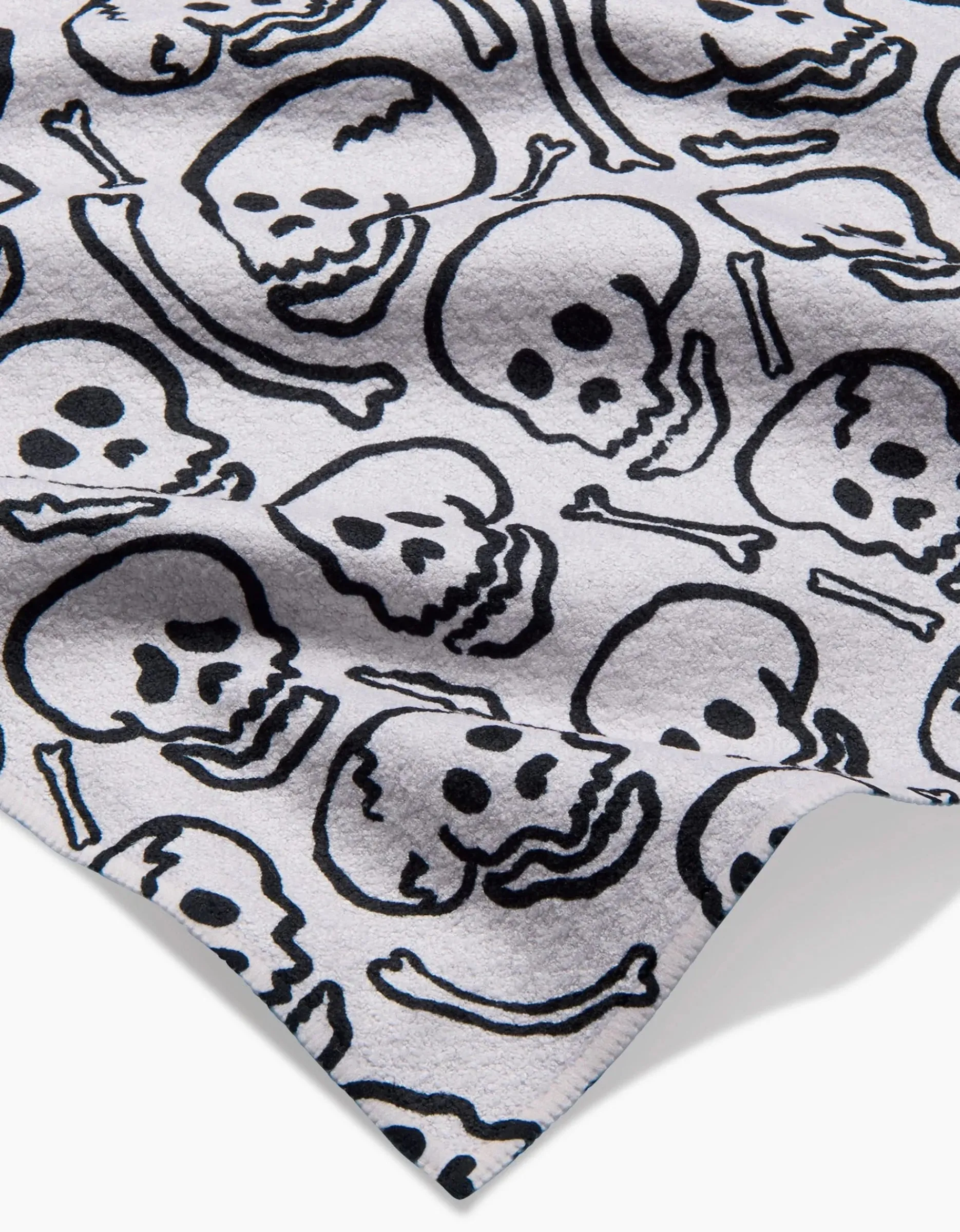 GEOMETRY Painterly Skulls Bar Towel
