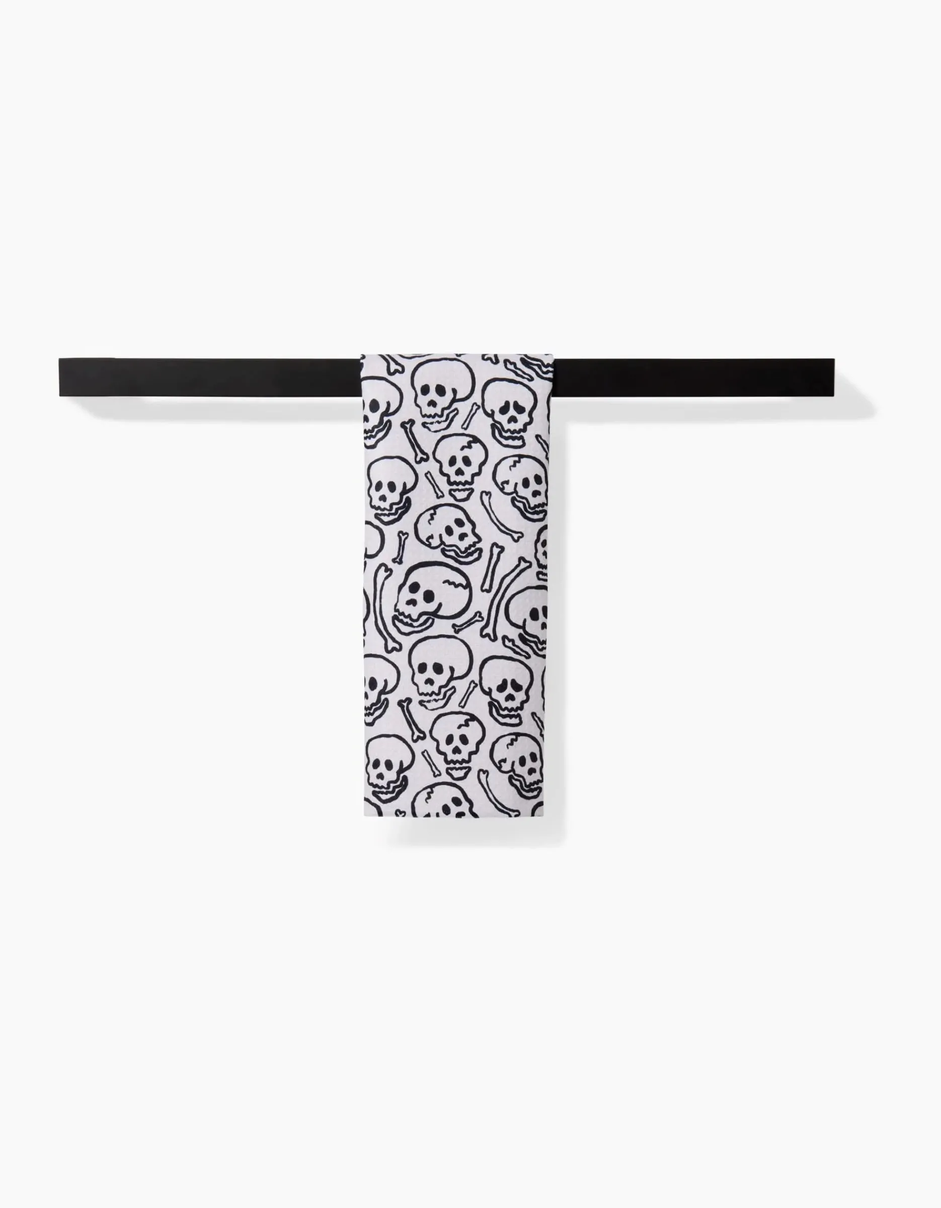 GEOMETRY Painterly Skulls Bar Towel
