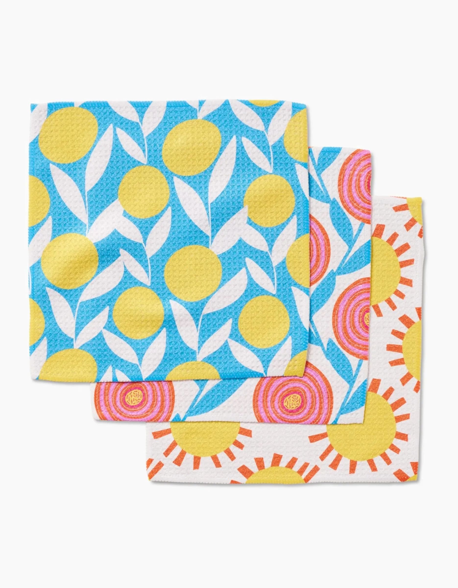 GEOMETRY Parade Dishcloth Set