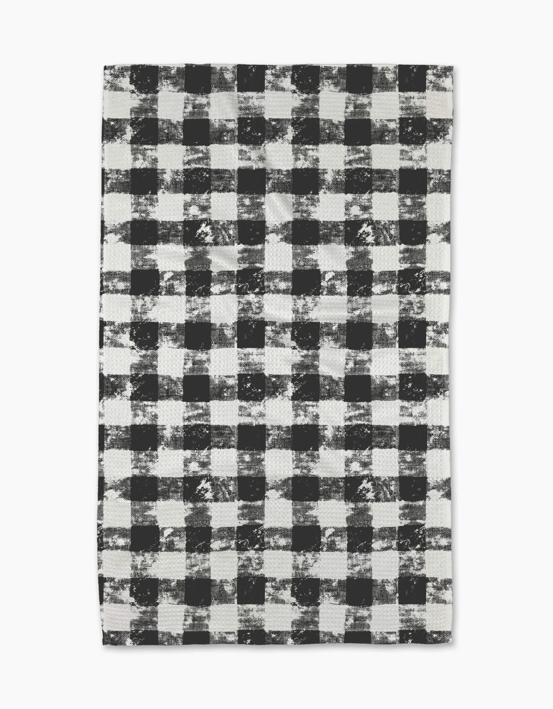 GEOMETRY Patch Ash Tea Towel