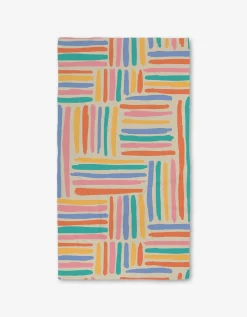 GEOMETRY Pathways Luxe Bath Towel