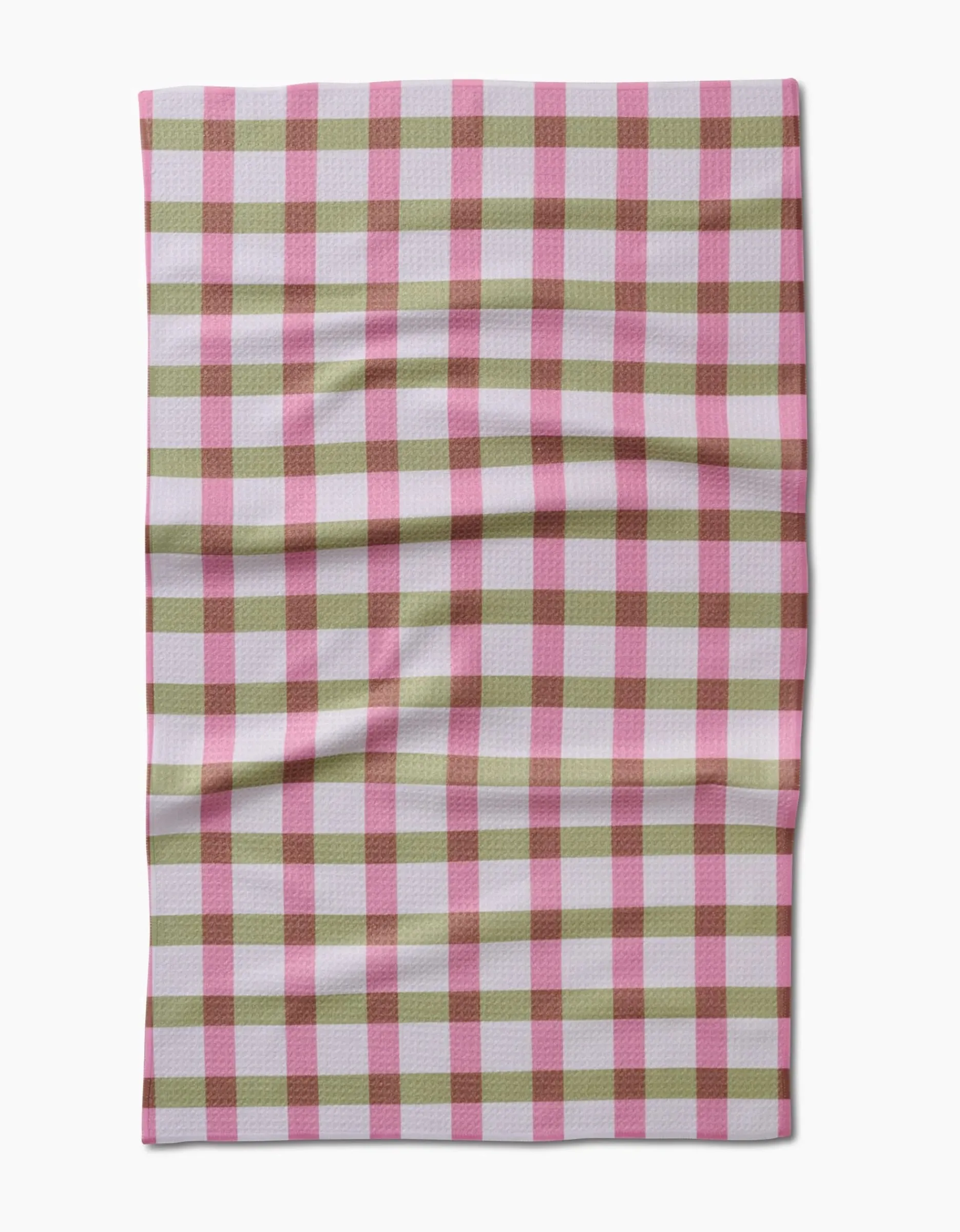 GEOMETRY Patricia Plaid Tea Towel