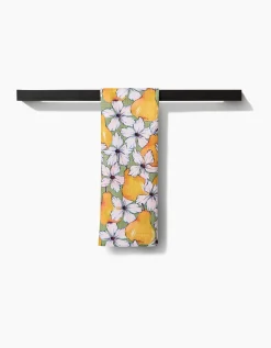 GEOMETRY Pears Petals Tea Towel