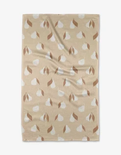 GEOMETRY Pears Tea Towel
