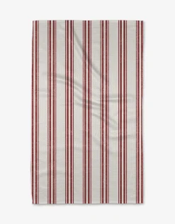 GEOMETRY Peppermint Present Tea Towel