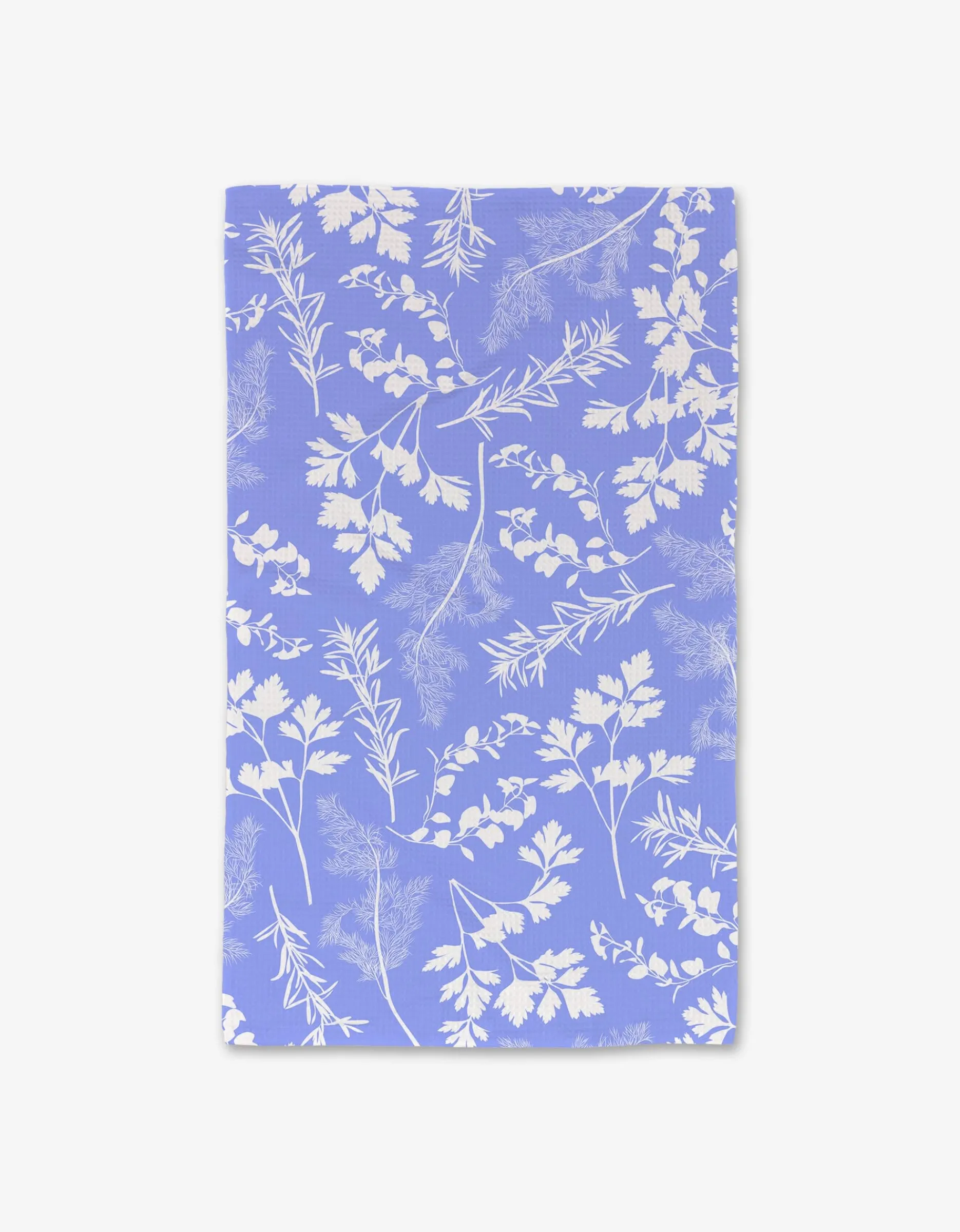 GEOMETRY Periwinkle Garden Luxe Hand Towel