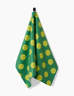 GEOMETRY Pickleball Tea Towel