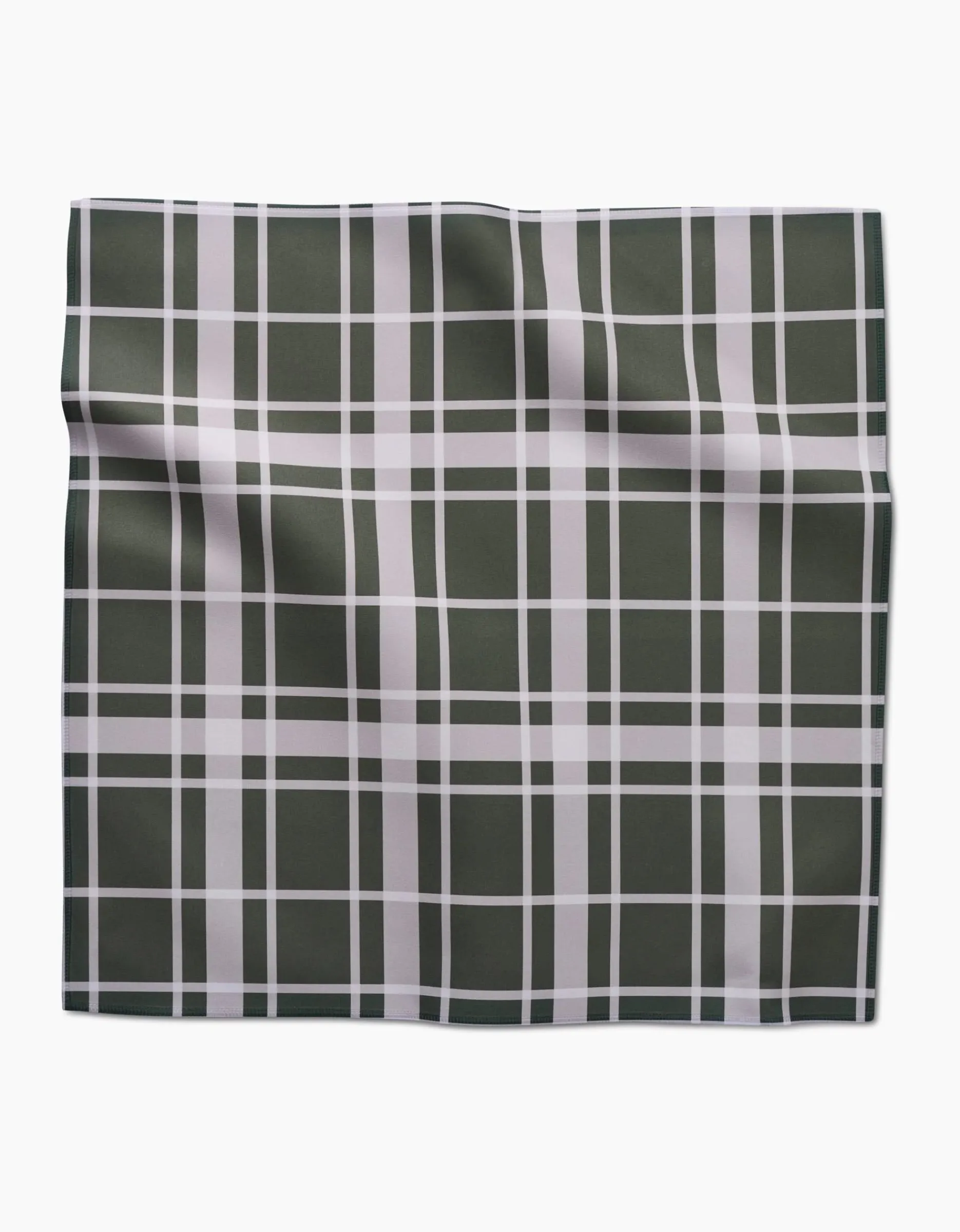 GEOMETRY Picnic Time Green Dinner Napkin Set