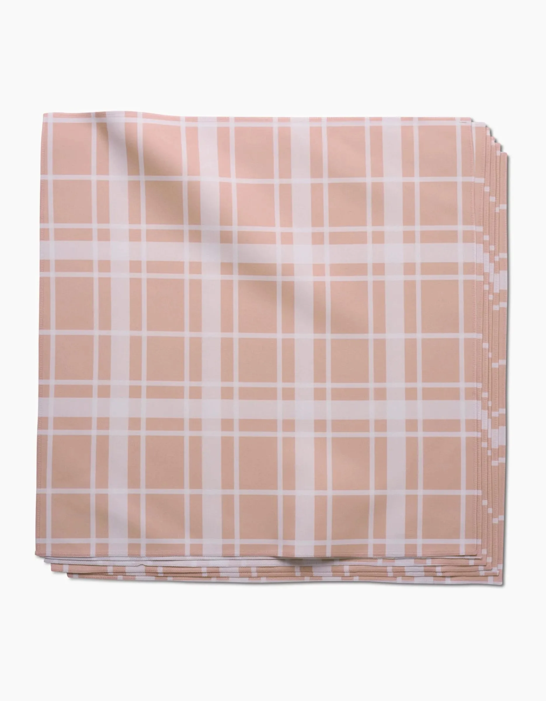GEOMETRY Picnic Time Pink Dinner Napkin Set