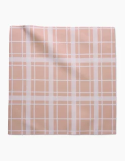 GEOMETRY Picnic Time Pink Dinner Napkin Set