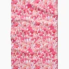 GEOMETRY Pink Florals Tea Towel