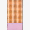 GEOMETRY Pink Illusion Beach Towel