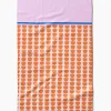 GEOMETRY Pink Illusion Tea Towel