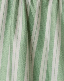 GEOMETRY Pistachio Double-Sided Tea Towel