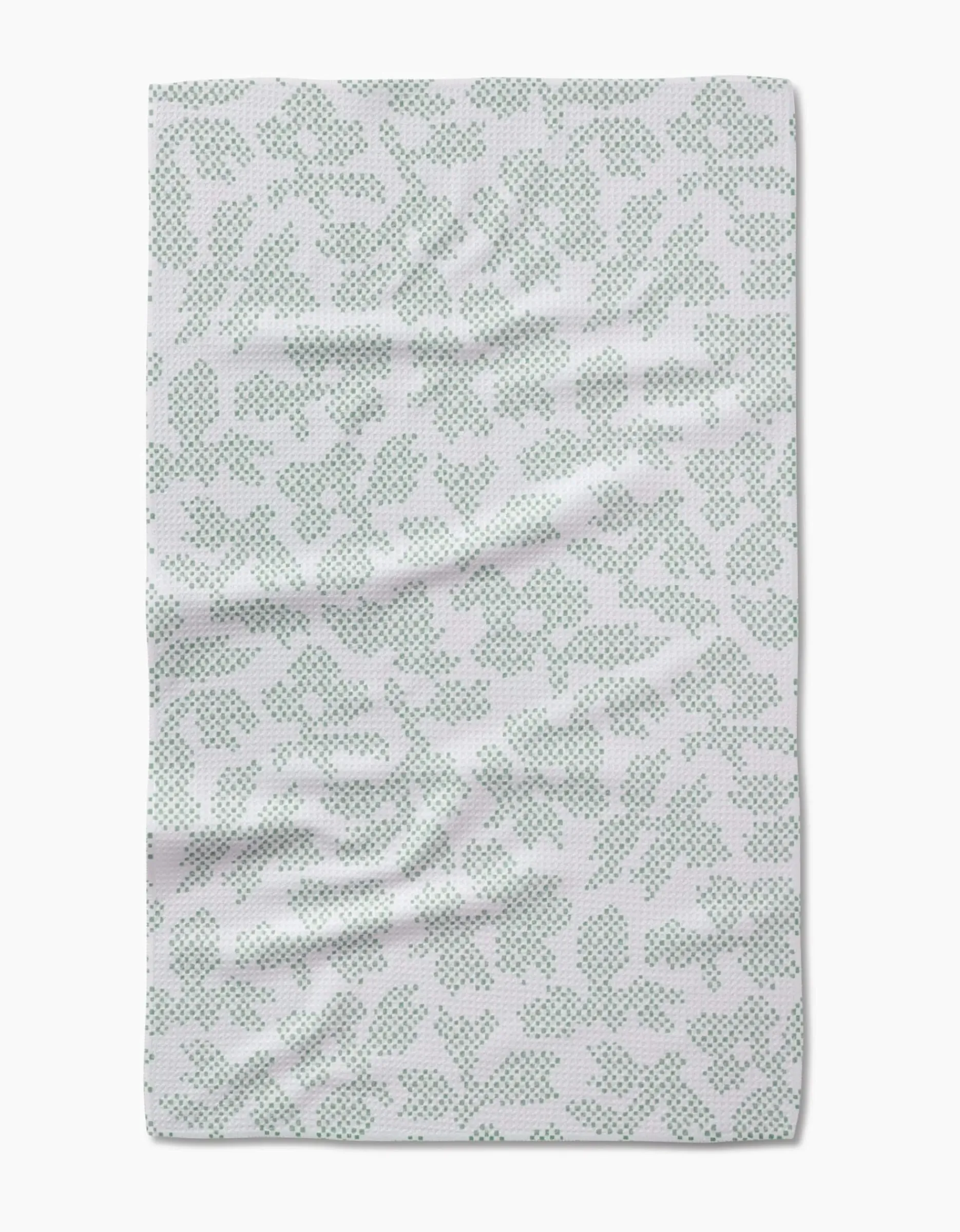 GEOMETRY Pixie Sage Tea Towel
