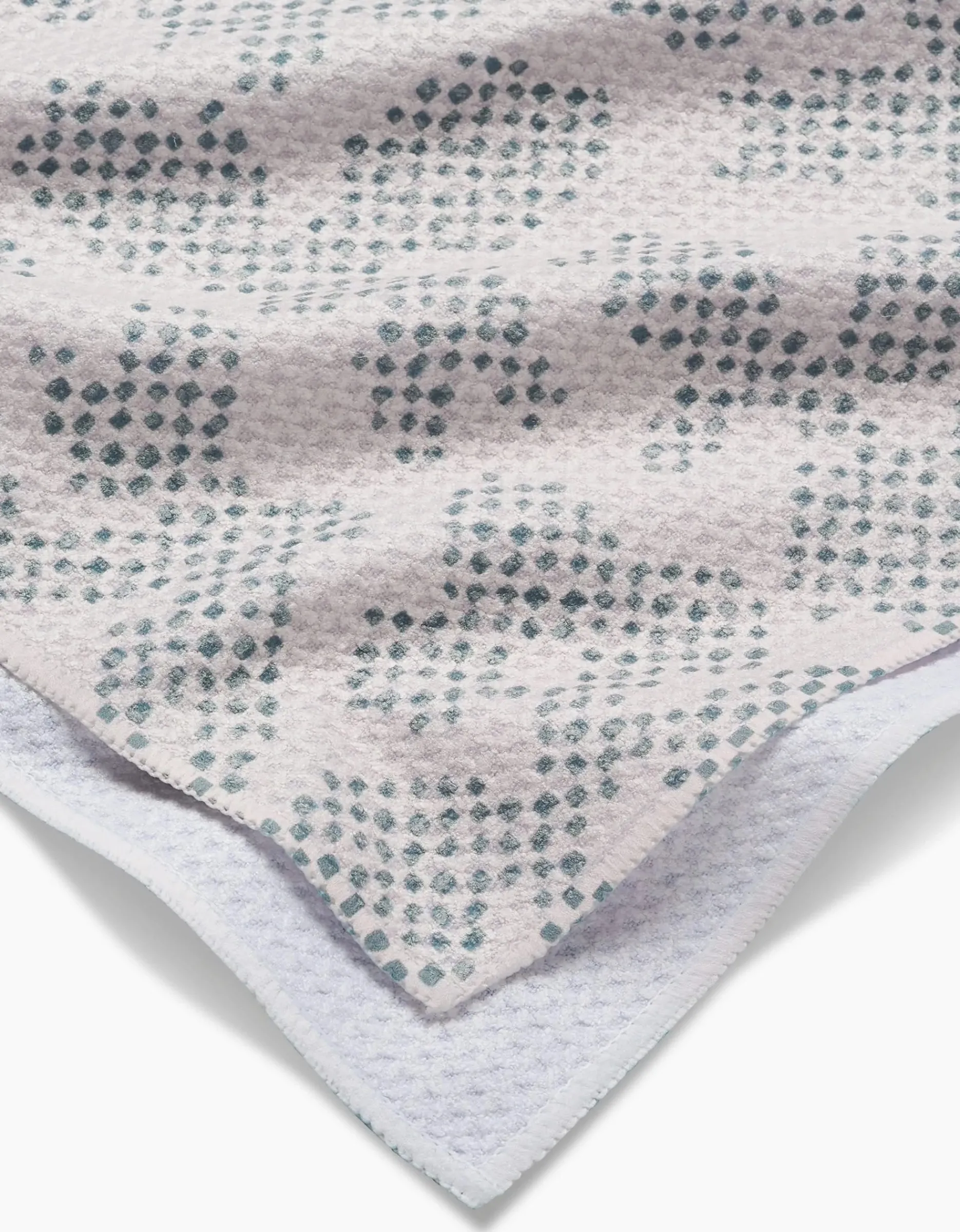 GEOMETRY Pixie Sage Tea Towel