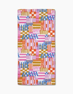 GEOMETRY Playful Stripes Bar Towel