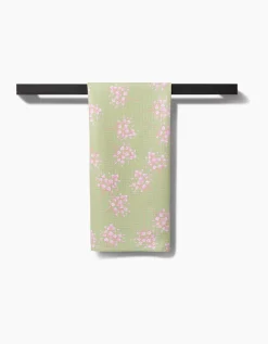 GEOMETRY Pocket of Posies Tea Towel