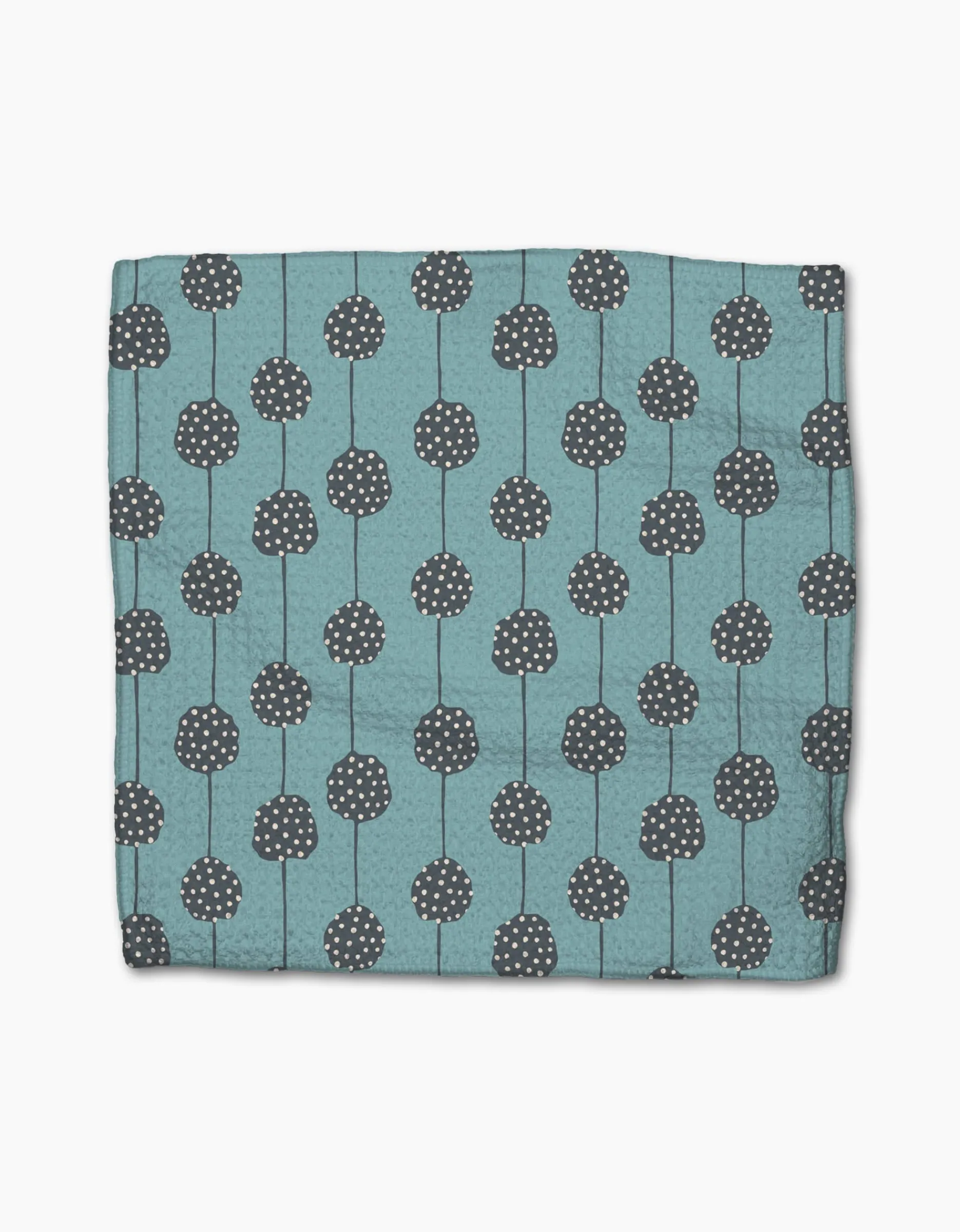 GEOMETRY Polka Dot Blooms Dishcloth Set