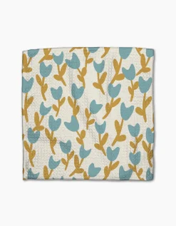 GEOMETRY Polka Dot Blooms Dishcloth Set