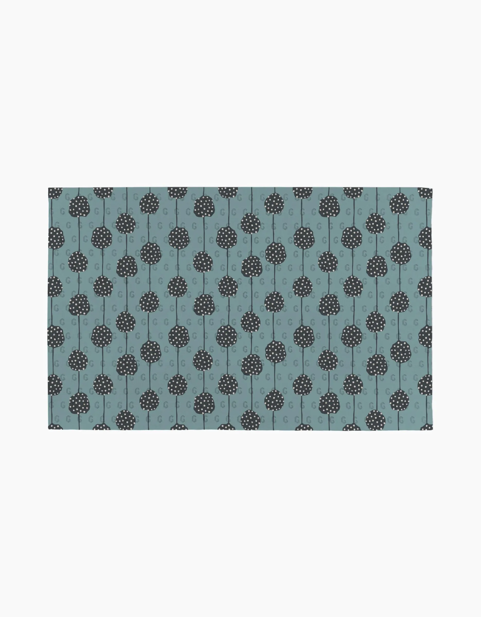 GEOMETRY Polka Dot Blooms Not Paper Towel